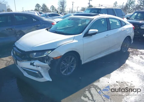 2020 Honda Civic Ex-L из США, поврежденный, VIN 19XFC1F72LE008771